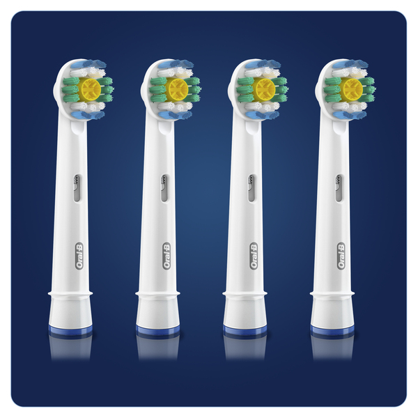 BRAUN VAIHTOHARJA ORAL-B 3D White 4 (EB 18-4)  ORAL-B ProBright, paketissa 4 vaihtoharjaa, Harjaksissa kiillotuskuppi