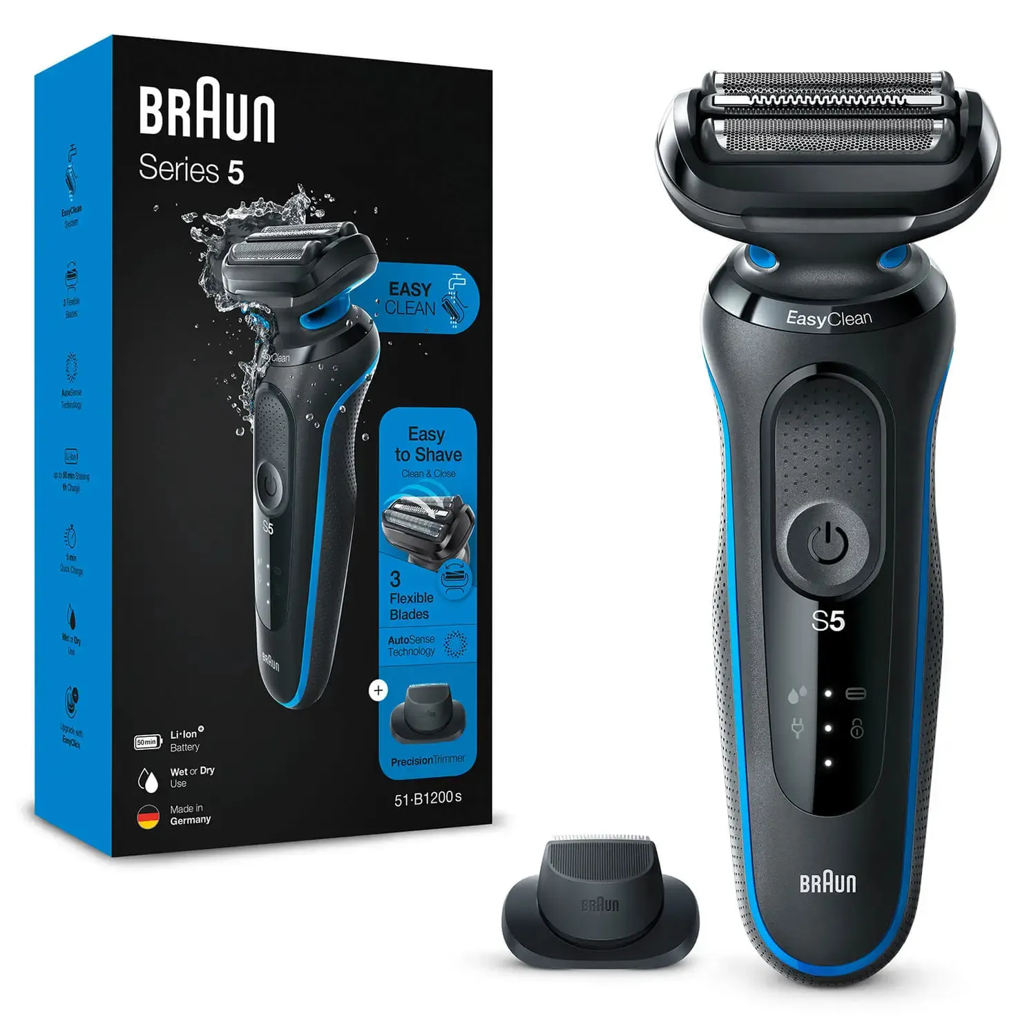 Braun 51B1200s Series-5 Wet&amp;Dry - razor