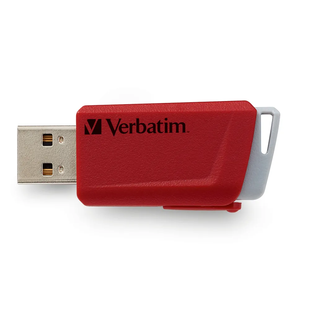 Verbatim 16 Gt Store 'n' Click USB 3.2 Gen 1x1 -muistitikku, Sininen/Punainen/Keltainen (3kpl)