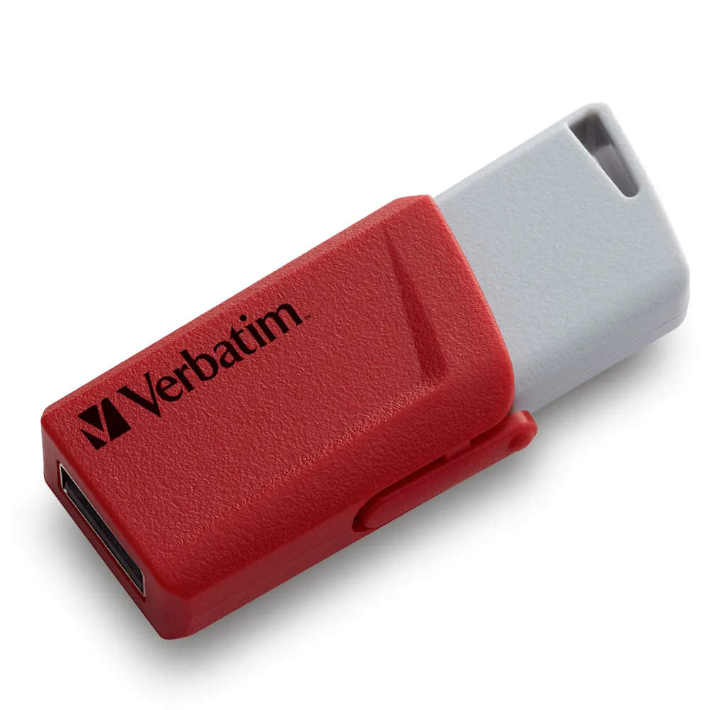Verbatim 16 Gt Store 'n' Click USB 3.2 Gen 1x1 -muistitikku, Sininen/Punainen/Keltainen (3kpl)