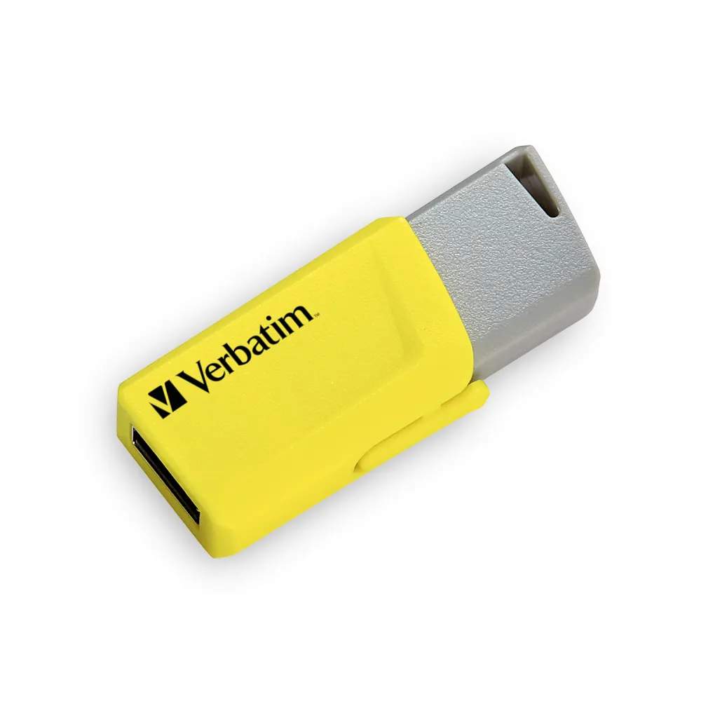 Verbatim 16 Gt Store 'n' Click USB 3.2 Gen 1x1 -muistitikku, Sininen/Punainen/Keltainen (3kpl)
