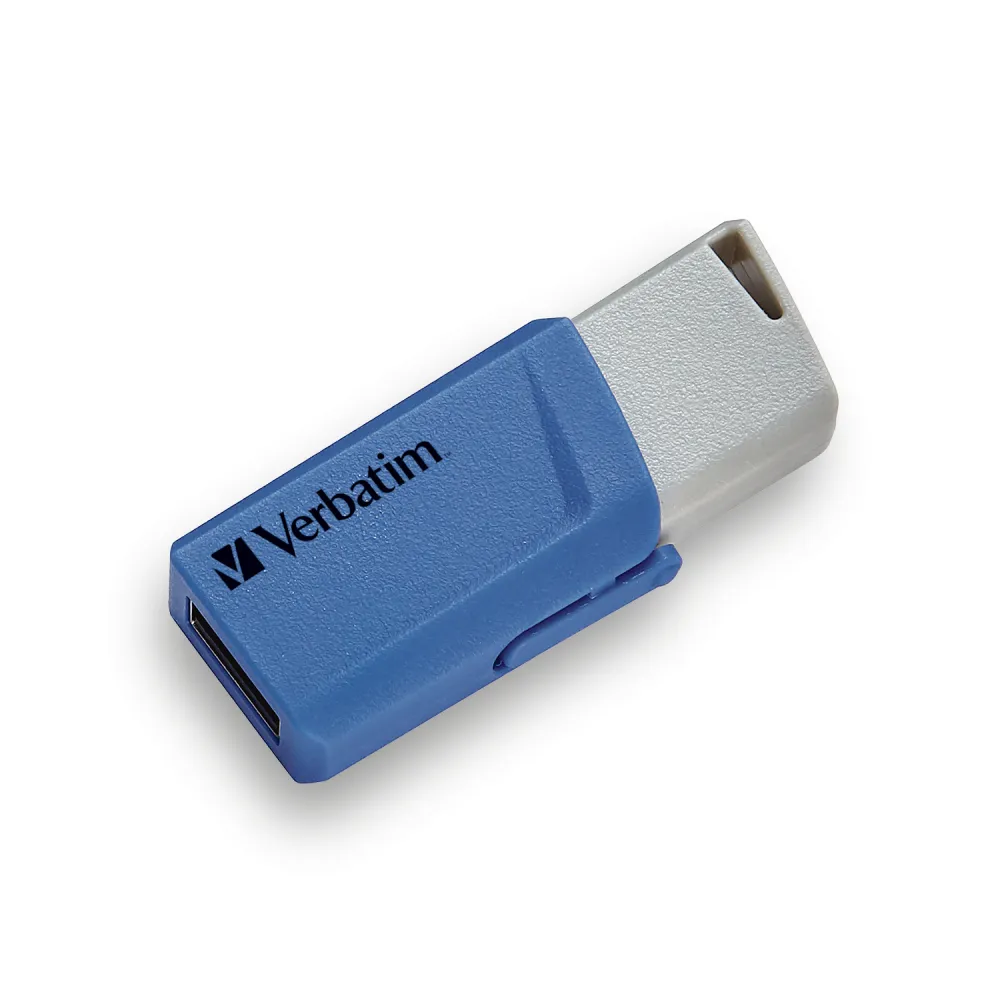Verbatim 16 Gt Store 'n' Click USB 3.2 Gen 1x1 -muistitikku, Sininen/Punainen/Keltainen (3kpl)