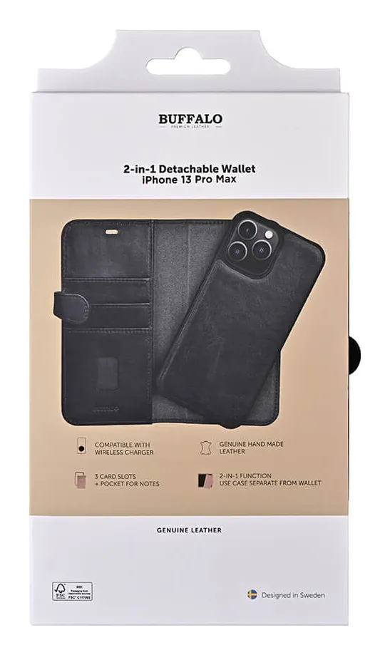 BUFFALO Mobilfodral Svart