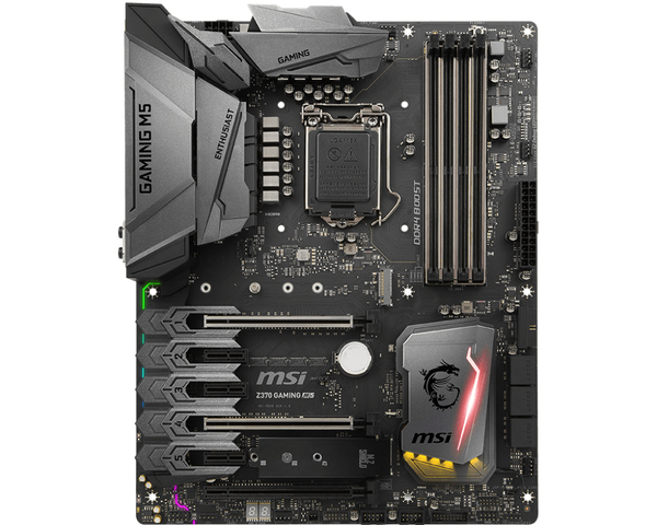 MSI Z370 GAMING M5, ATX motherboard