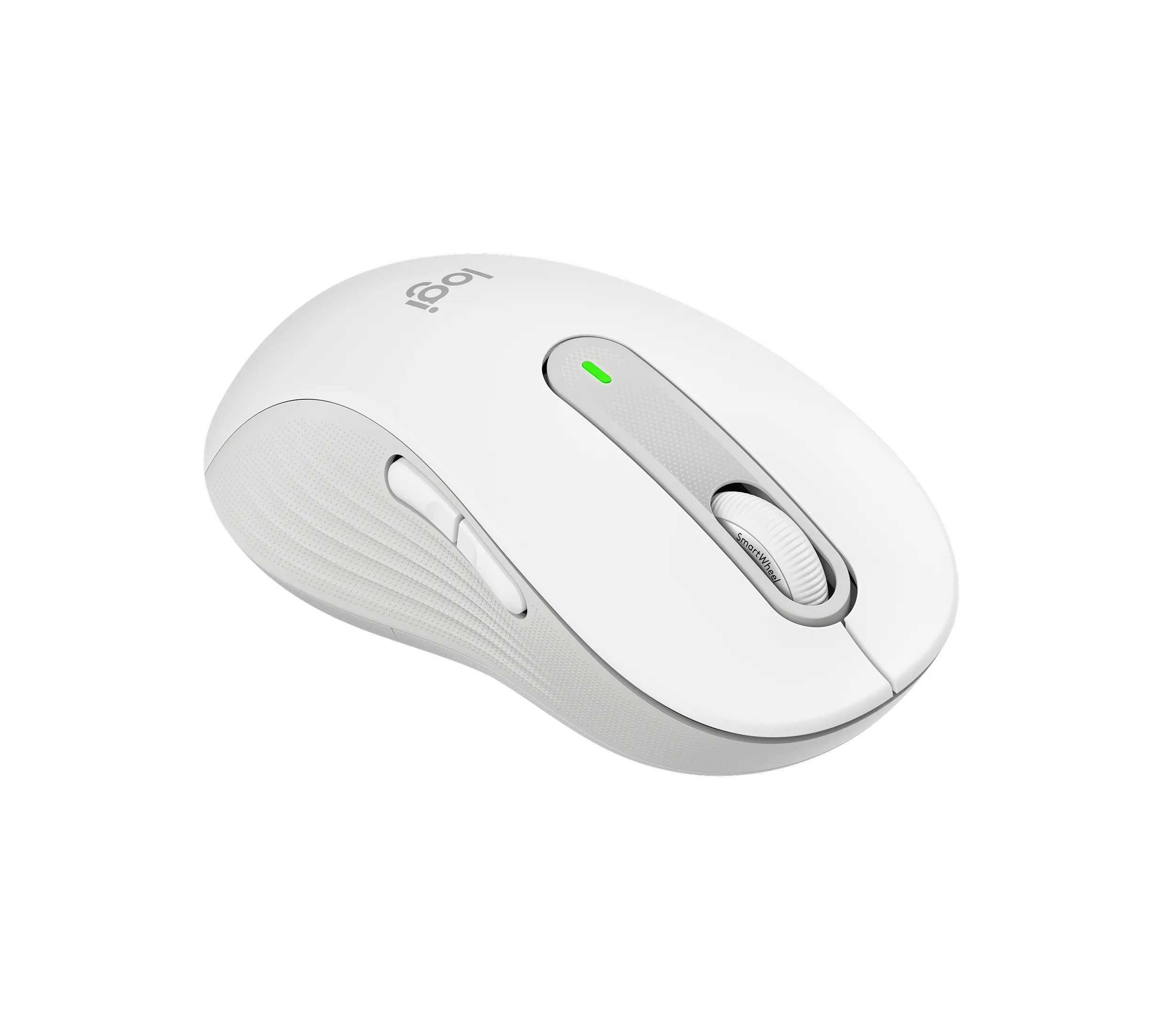 Logitech Signature M650 L Left tr&aring;dl&ouml;s ergonomisk mus, off-white