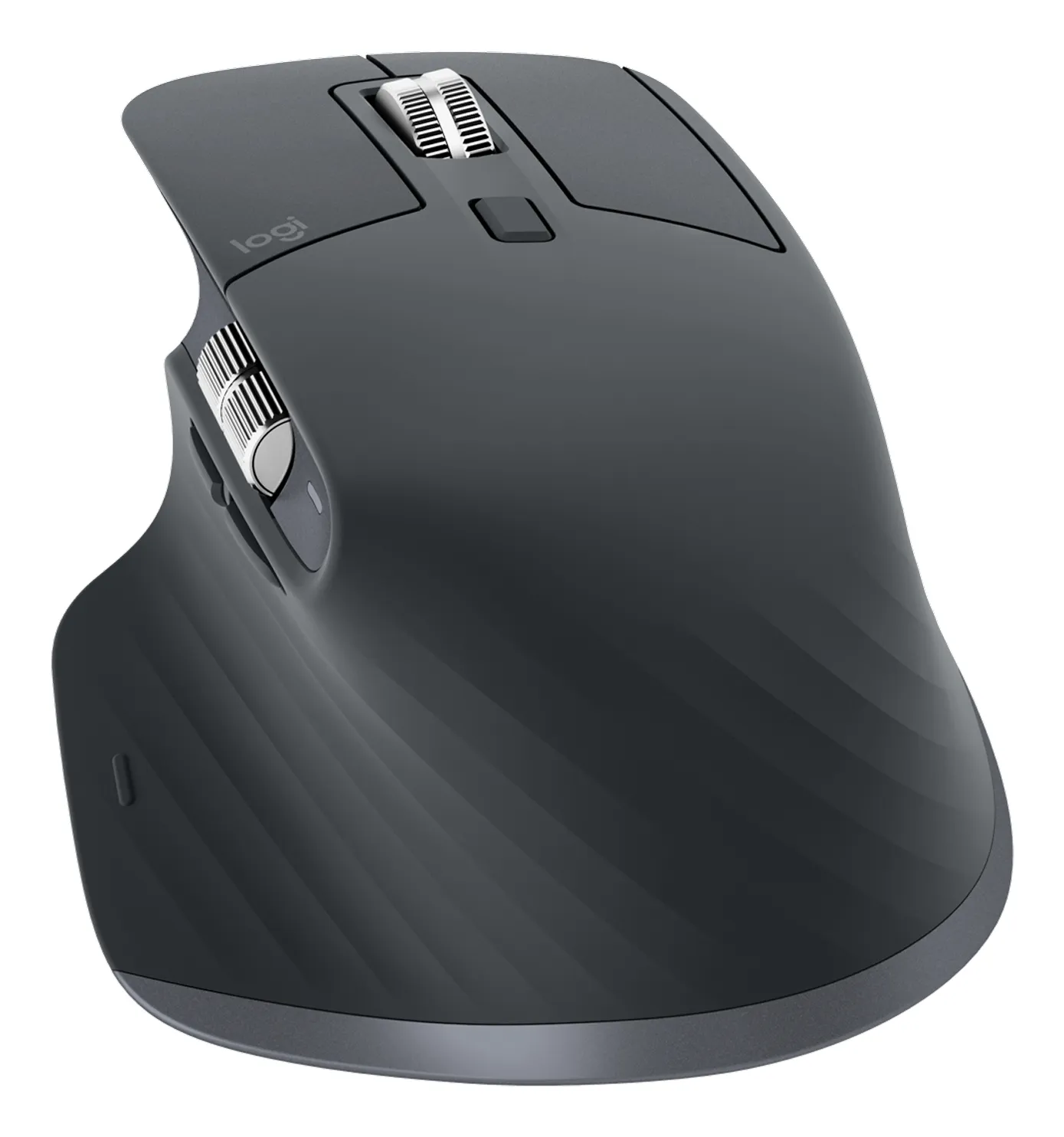 Logitech MX Master 3S tr&aring;dl&ouml;s ergonomisk mus, graphite