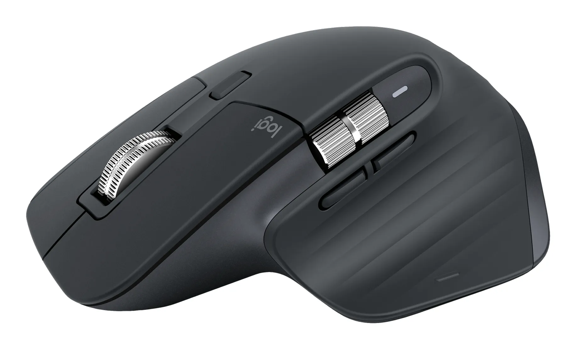 Logitech MX Master 3S tr&aring;dl&ouml;s ergonomisk mus, graphite