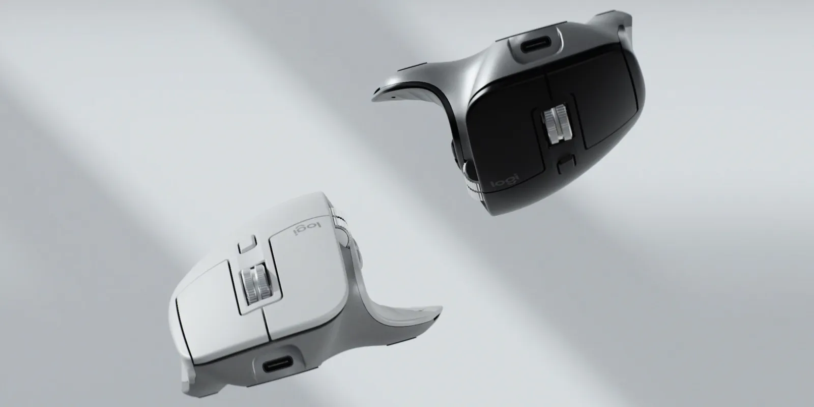 Logitech MX Master 3S tr&aring;dl&ouml;s ergonomisk mus, graphite