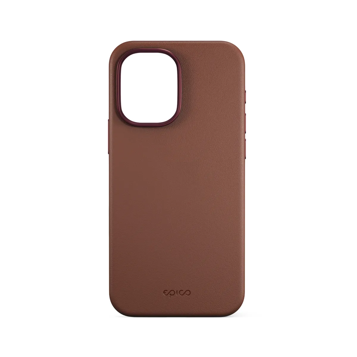 Epico Leather Pro Mag+ Case iPhone 17 Qi2  &amp;  MagSafe yhteensopiva, ruskea
