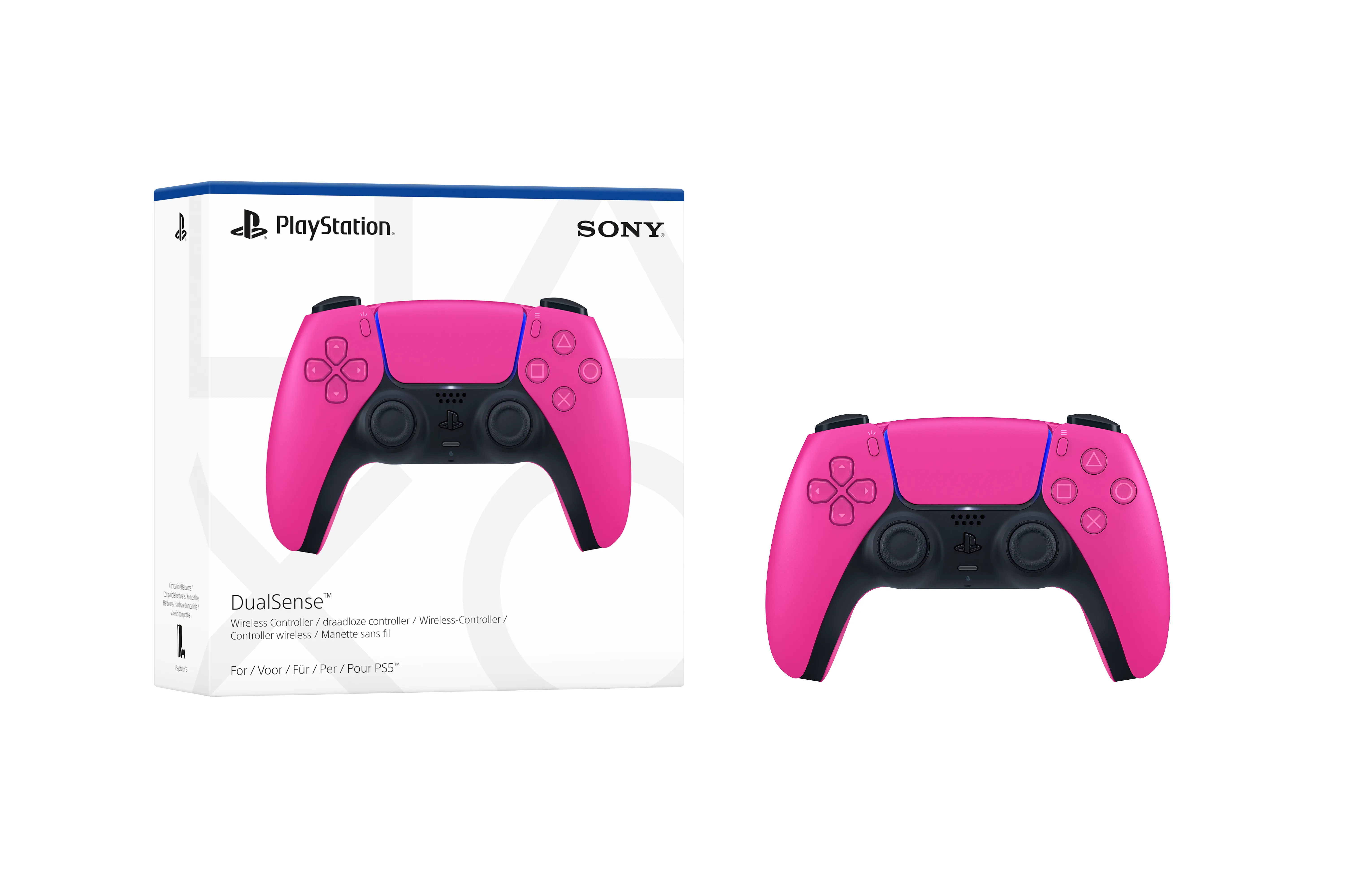 Sony DualSense Pinkki - Langaton ohjain PS5