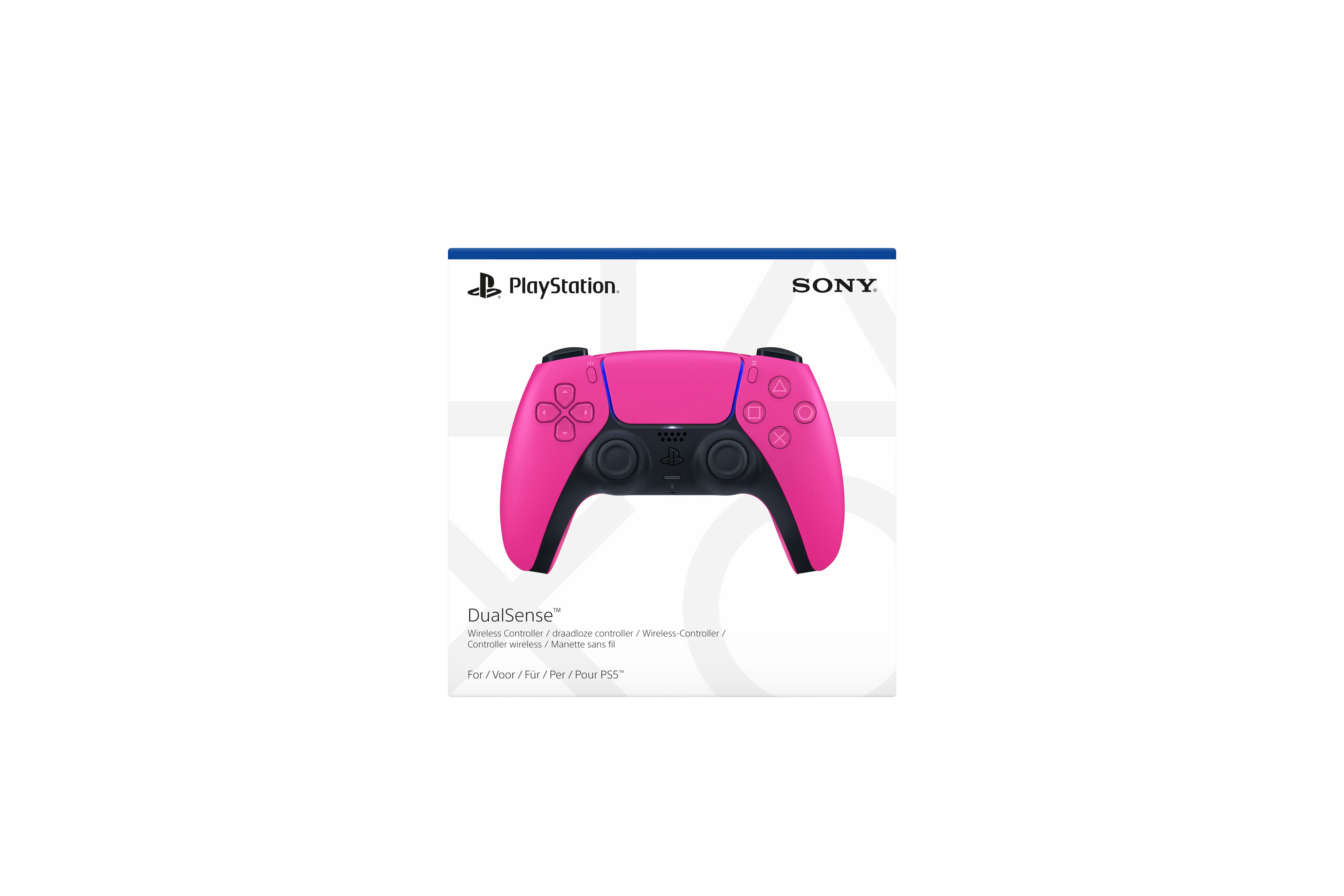 Sony DualSense Pink - Tr&aring;dl&ouml;s handkontroll PS5