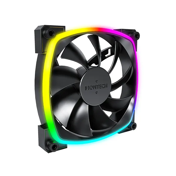 Montech AX PWM ARGB, 120mm - case fan, black