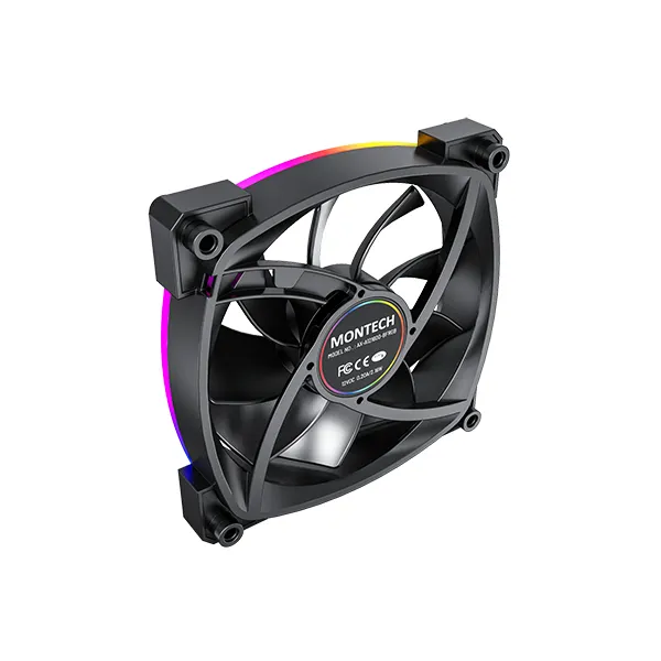 Montech AX PWM ARGB, 120mm - case fan, black