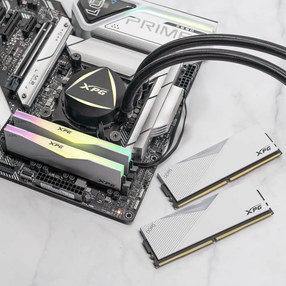 Adata XPG LANCER RGB 64GB (2 x 32GB) DDR5 6000Mhz, CL30 - memory, White