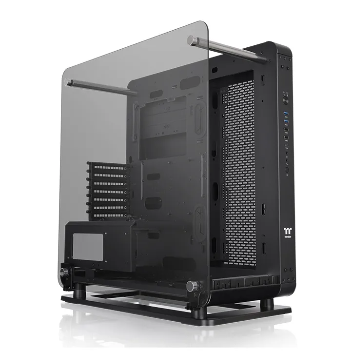Thermaltake Core P6 Tempered Glass Mid Tower - Mid Tower case, window, Black