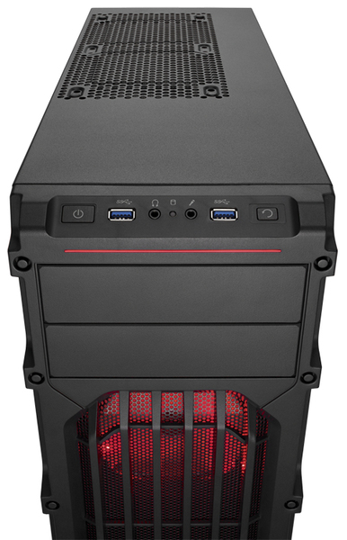 Corsair Carbide SPEC-03 Red Light, Mid Tower Gaming case