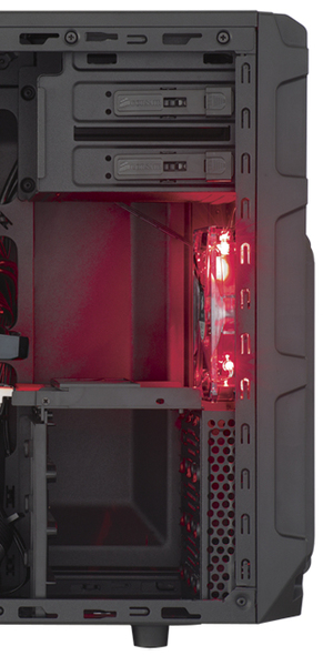 Corsair Carbide SPEC-03 Red Light, Mid Tower Gaming case