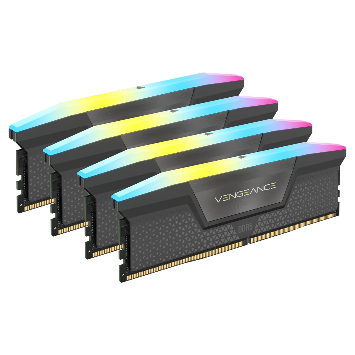 Corsair Vengeance RGB AMD EXPO 64GB (4 x 16GB) DDR5 5600 MHz, CL36 - memory, Black