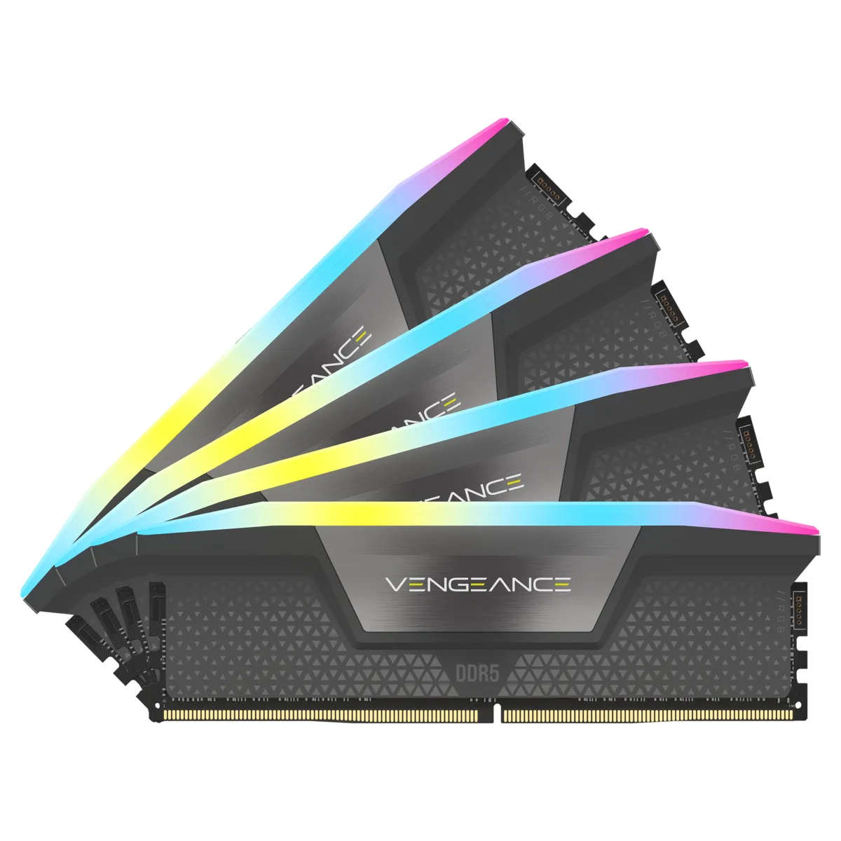 Corsair Vengeance RGB AMD EXPO 64GB (4 x 16GB) DDR5 5600 MHz, CL36 - memory, Black