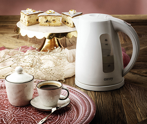 ADLER Camry CR 1255w kettle, 1.7L, 2000W, White