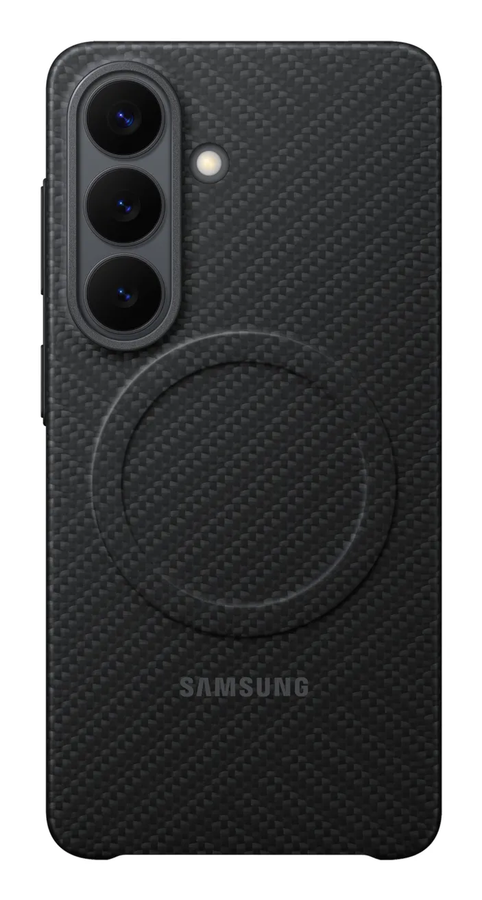 Samsung Galaxy S26 Carbon Magnet Case -suojakuori, Musta
