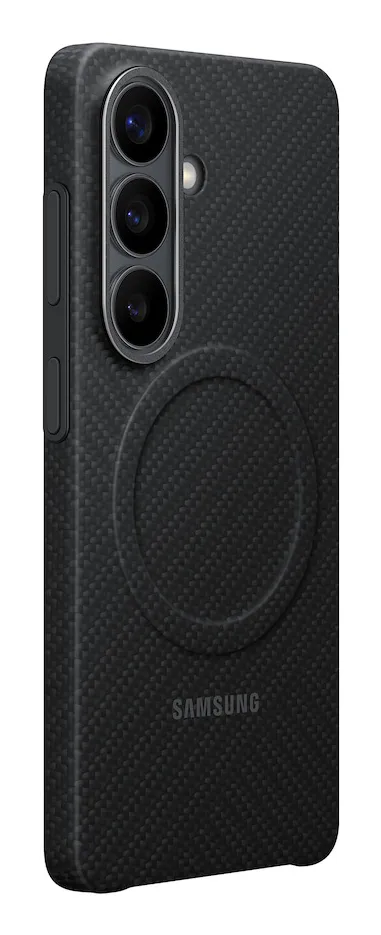 Samsung Galaxy S26 Carbon Magnet Case -suojakuori, Musta