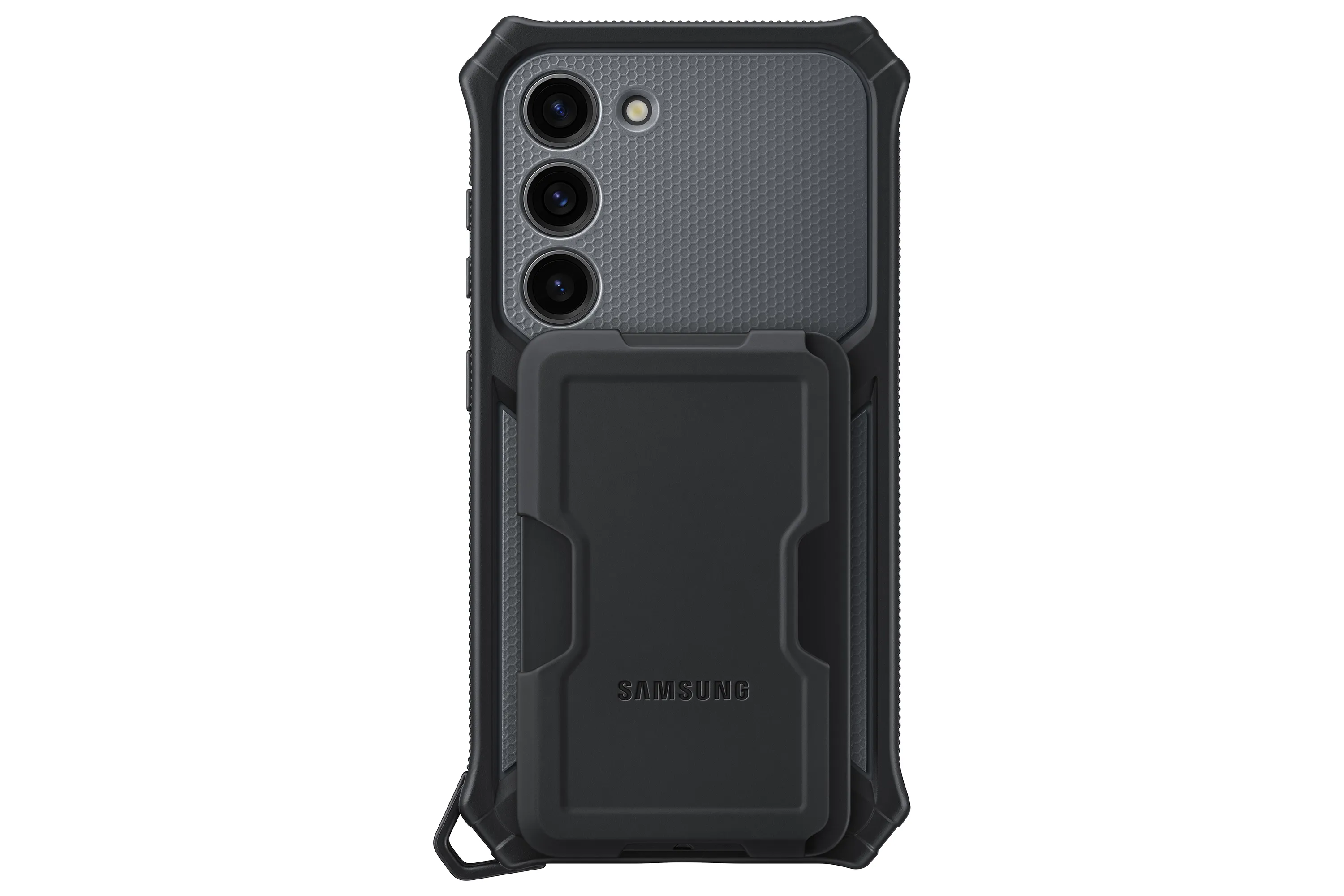 Samsung Galaxy S23 Rugged Case -suojakuori, Titaani