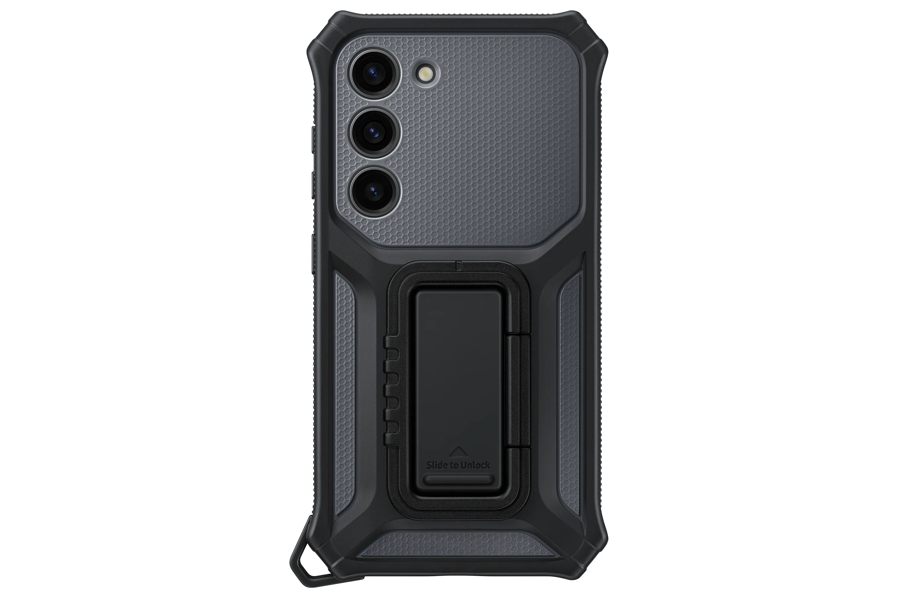 Samsung Galaxy S23 Rugged Case -suojakuori, Titaani