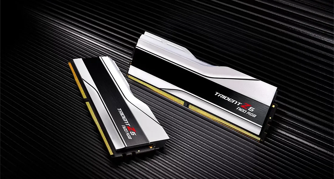 G.Skill Trident Z5 Neo RGB 64 GB (2 x 32 GB) DDR5 6000 MT/s, CL36 - minne