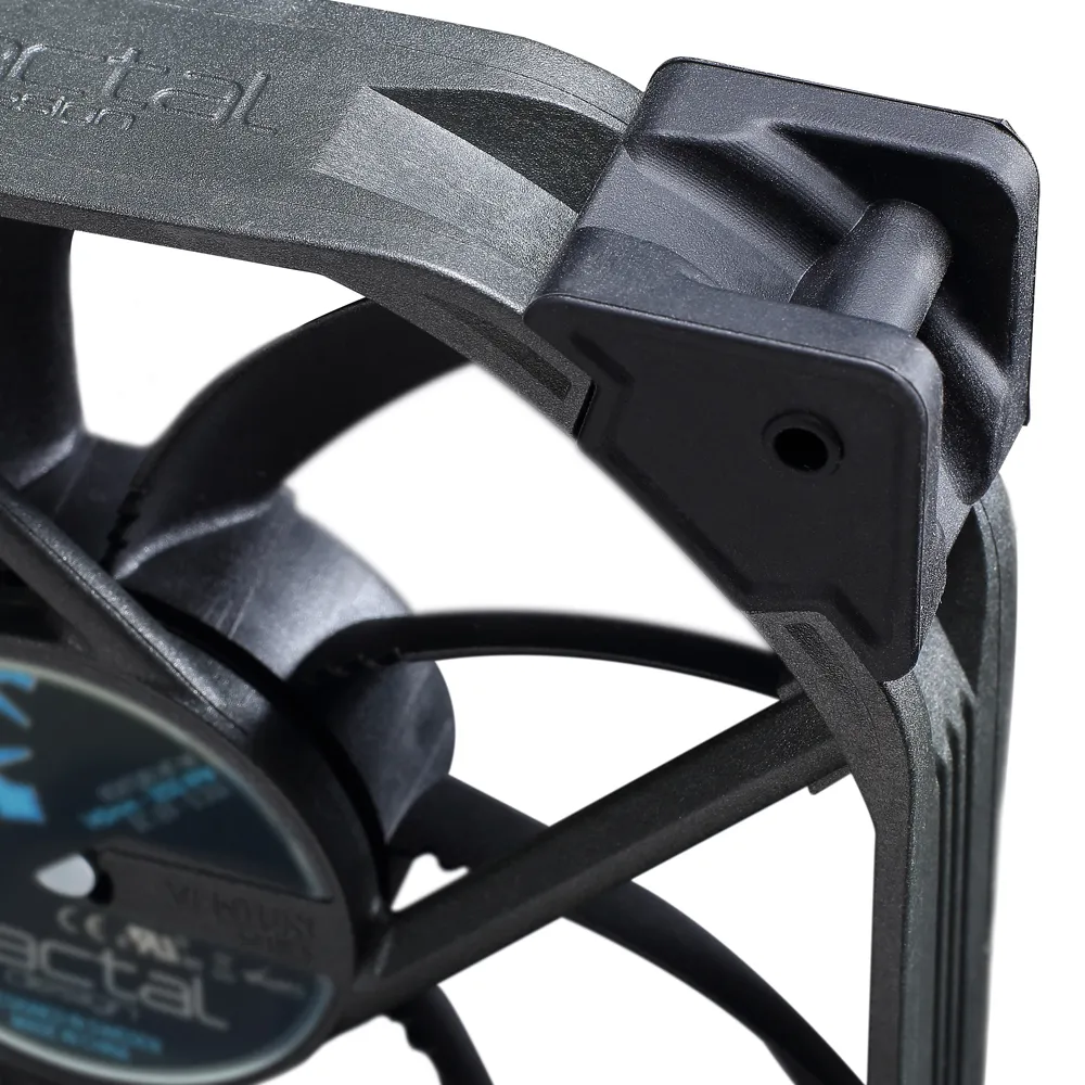 Fractal Design Venturi HP-12 PWM, 120mm - chassi fl&auml;kt, svart