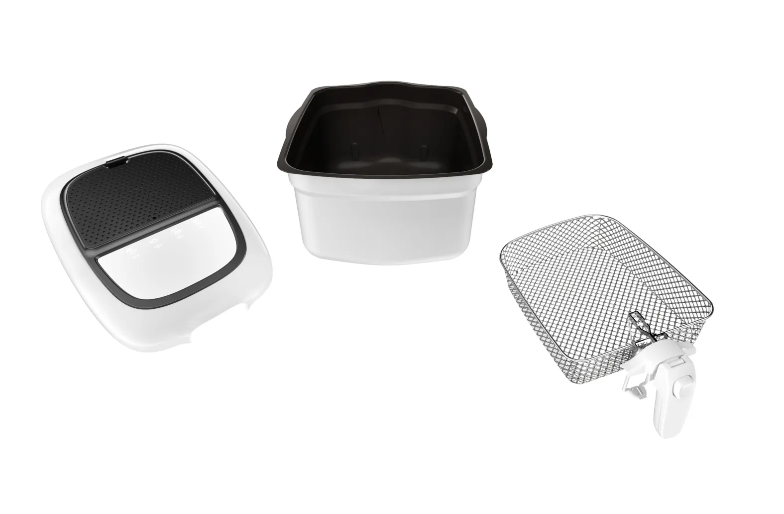 Tefal FR3140 Super Uno -friteerauskone, valkoinen