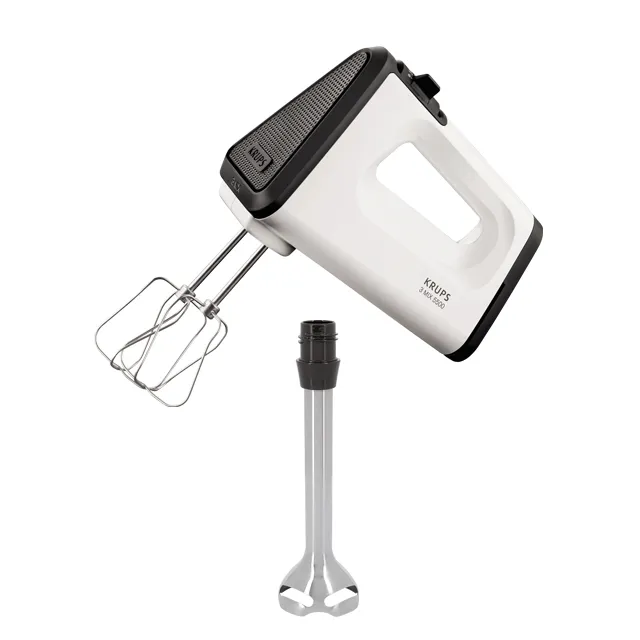 Krups 3 Mix 5500 Plus GN 5041 - hand mixer, white/black