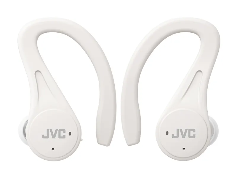 JVC True Wireless Sport - tr&aring;dl&ouml;sa in-ear h&ouml;rlurar, vit