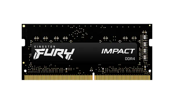 Kingston 8 Gt (1 x 8 Gt) Fury Impact, DDR4 2933MHz SO-DIMM, CL17 -muisti