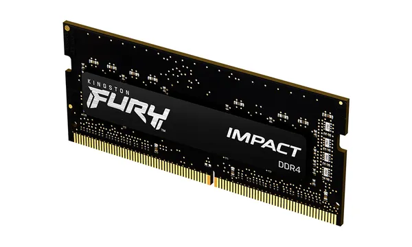 Kingston 8 Gt (1 x 8 Gt) Fury Impact, DDR4 2933MHz SO-DIMM, CL17 -muisti