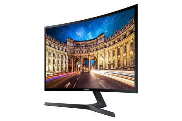 Samsung 23.5" CF39, Full HD, VA - curved sk&auml;rm