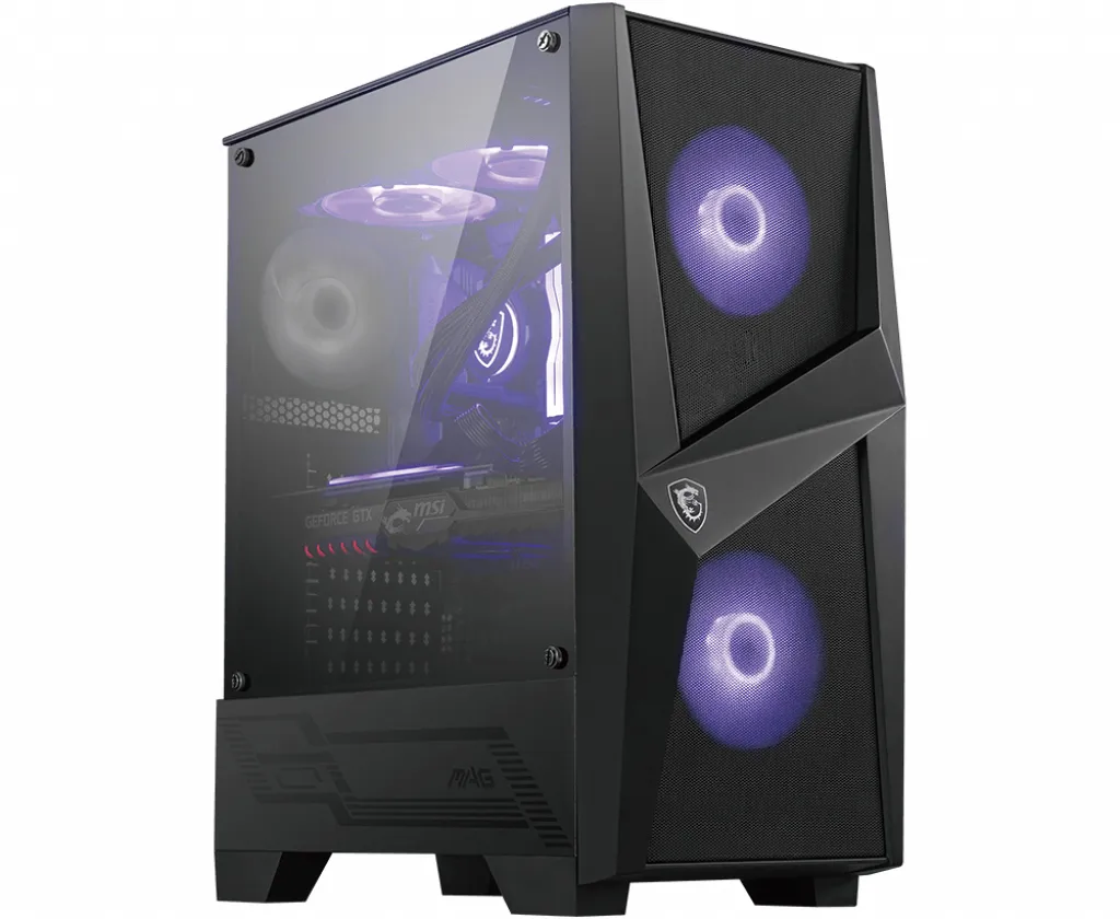 MSI MAG Forge 100M - midi tower, Black
