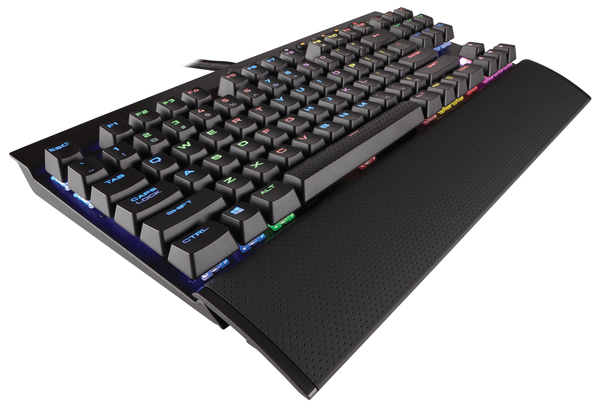 Corsair K65 Rapidfire RGB - gaming keyboard, MX Red, Black