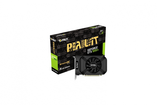Palit Geforce GTX 1050 Ti StormX 4GB - grafikkort
