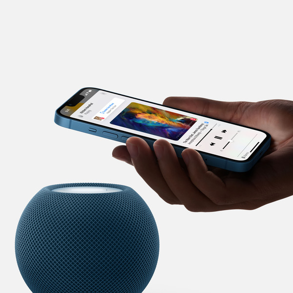 Apple HomePod mini 2.0 Wi-Fi, Bluetooth, Thread Smart Speaker, Midnight