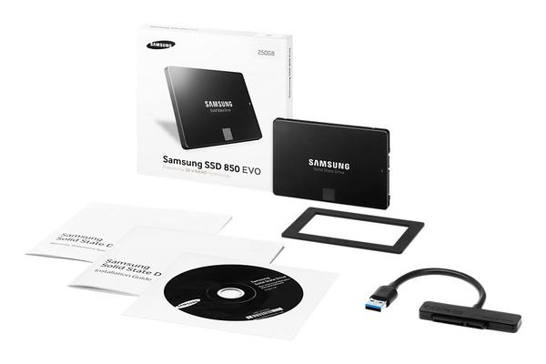 Samsung 250GB 850 EVO, 2.5&quot;, SATA III, 540/520 MB/s - SSD
