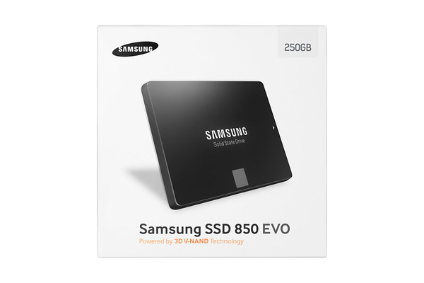 Samsung 250GB 850 EVO, 2.5&quot;, SATA III, 540/520 MB/s -SSD-levy