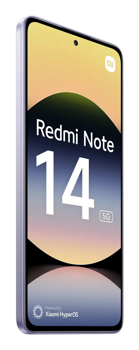 Xiaomi Redmi Note 14 5G 8/256GB, Android - mobile phone, lavender Purple