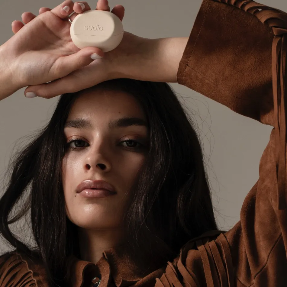 Sudio N3 Wireless Earbuds, Golden Sand