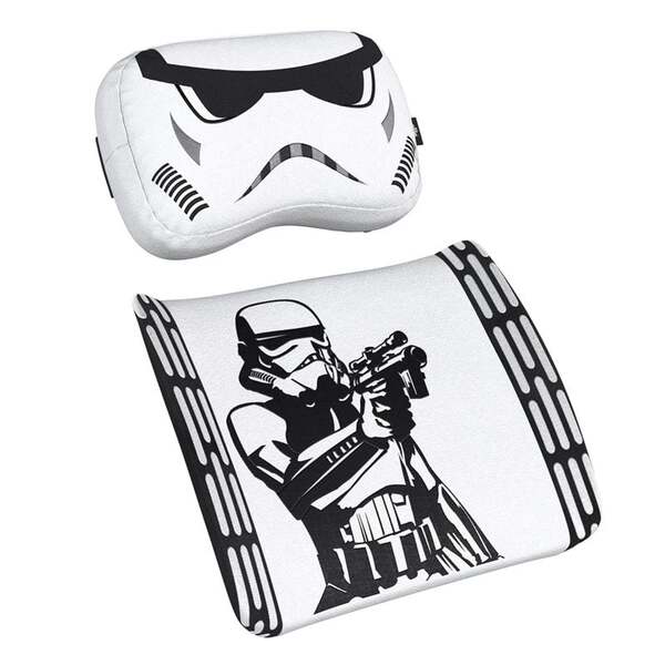 Noblechairs Memory Foam Pillow Set - Stormtrooper Edition, tyynysarja noblechairs -pelituoleille