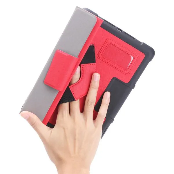 NutKase BumpKase, iPad 9.7" 2018 -suojakotelo, Punainen