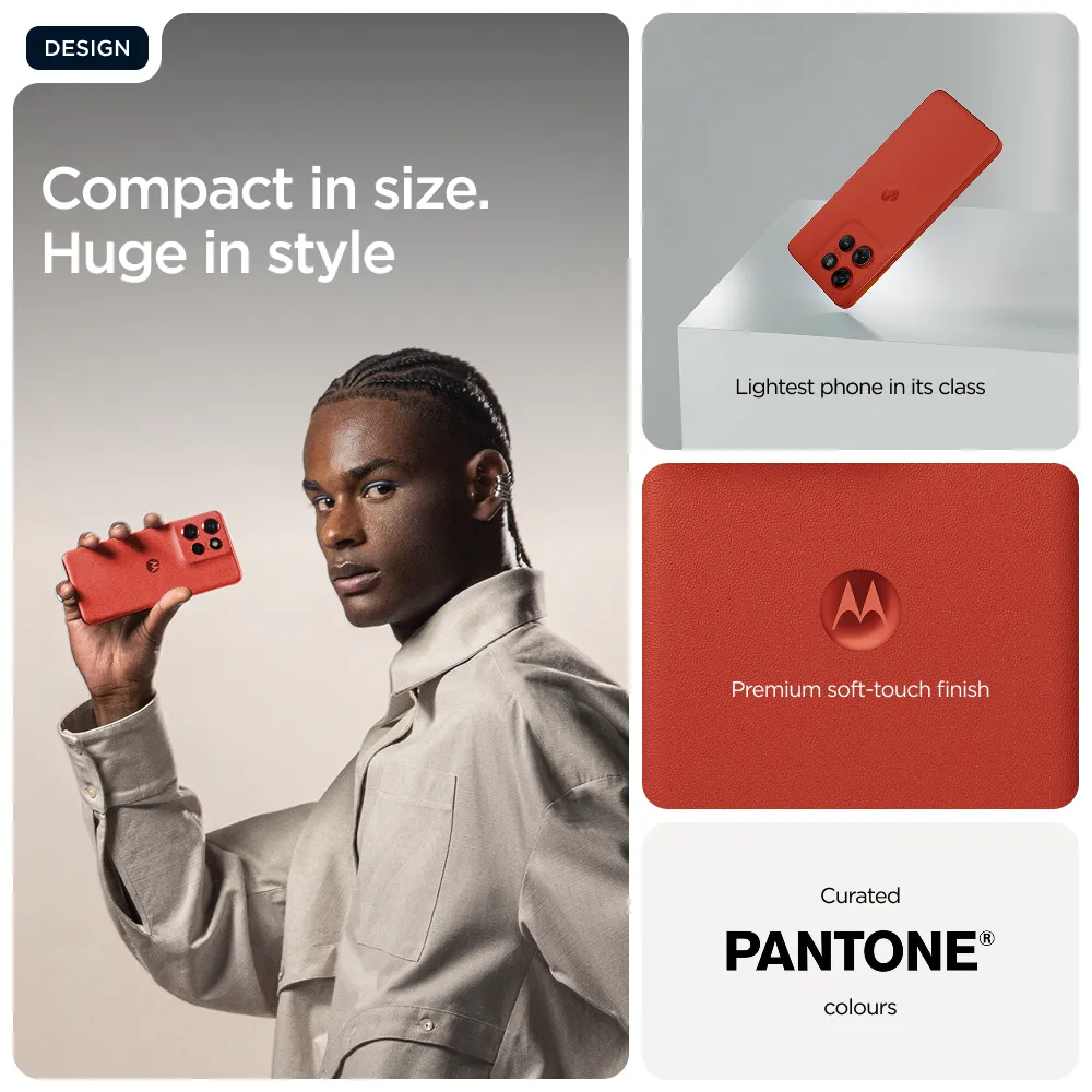 Motorola Edge 60 Neo 12/256GB, PANTONE Poinciana