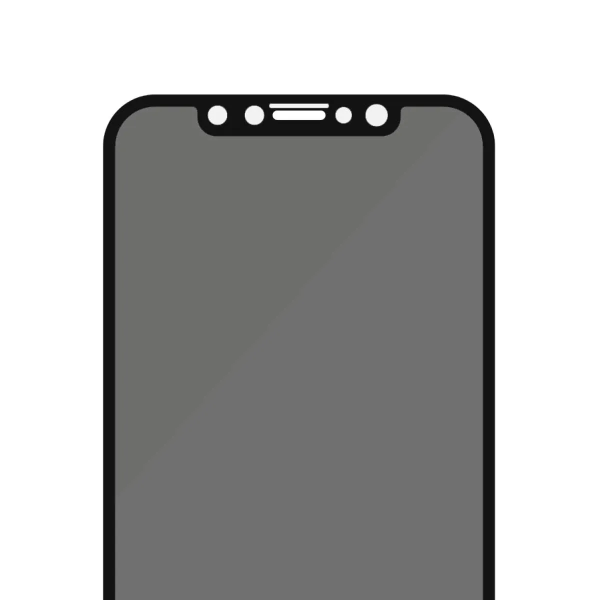 PanzerGlass Case Friendly, Privacy, iPhone XR - sk&auml;rmskydd