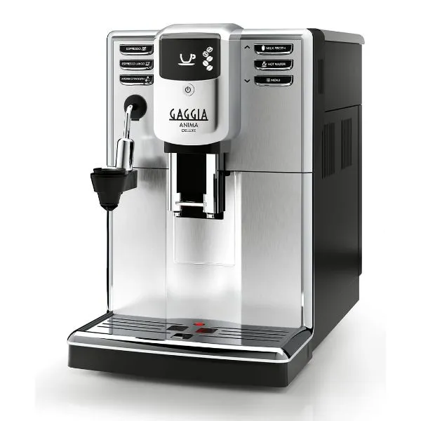Gaggia Anima Deluxe - espresso machine, fully automatic, Black, Stainless steel