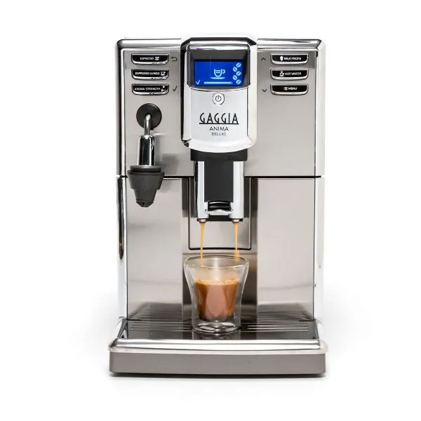 Gaggia Anima Deluxe - espresso machine, fully automatic, Black, Stainless steel
